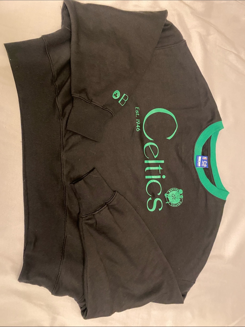 NBA Boston Celtics Black & Green Sweatshirt